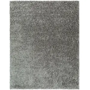 Livabliss Tapis Shaggy Uni Gris Foncé 120x180 pas cher