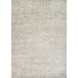 SURYA Tapis scandinave moderne ivoire terracotta 200x275 cm AMANDINE pas cher