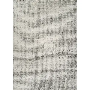 SURYA Tapis Scandinave Moderne Ivoire/Noir 200x275 cm pas cher