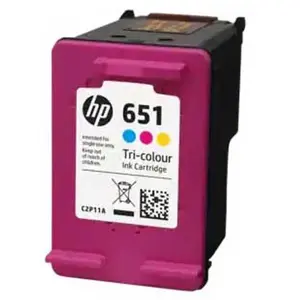 Comparateur de prix : HEWLETT-PACKARD HP Cartouche d'encre originale 651 Cyan/Magenta/Jaune TU