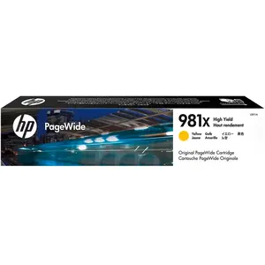 Comparateur de prix : HP HP 981X - a rendement eleve - jaune - originale - cartouche d'encre