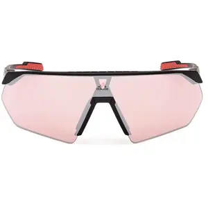 Marcolin Lunettes adidas Sport SP0076 noir mat avec verres Contrast marron femme