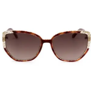 Guess GU7882 Lunettes, Dark Havana, 55/15/135 pour femme, Dark Havana