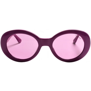 Comparateur de prix : Guess Lunettes de soleil ovales pour femmes GU7904 TU violet