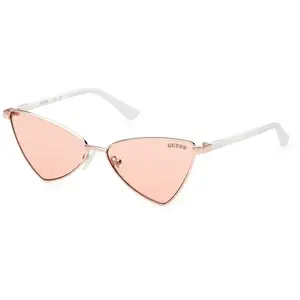 Lunettes de Soleil - Guess - GU8286 - Métal - Carré - Rose Gold/Brown pas cher