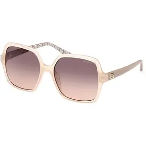 Comparateur de prix : GUESS GU7921-H Lunettes de soleil pour femme Shiny Beige Taille unique