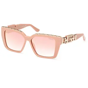 Guess Gu7915 Lunettes de Soleil Femme, Rose Brillant, Taille Unique pas cher