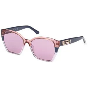 Guess Gu7912 Lunettes de Soleil Femme, Multicolore-Bleu, Taille Unique pas cher
