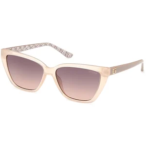 Guess Gu7919 Lunettes de Soleil Femme, Beige Brillant, Taille Unique pas cher