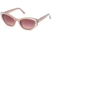 Lunettes de soleil Guess GM00001 Lunettes de soleil, Beige/Bordeaux, 55 mm pas cher