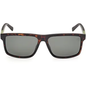 Lunettes Timberland TB00008 miel foncé verres polarisés vert pas cher