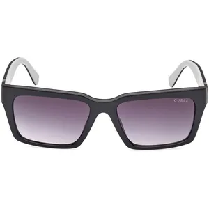 Comparateur de prix : GUESS Homme Sunglasses Lunettes de Soleil, Noir, 56 mm