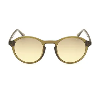 Lunettes Guess GU00062 vert olive brillant verre fumé pas cher