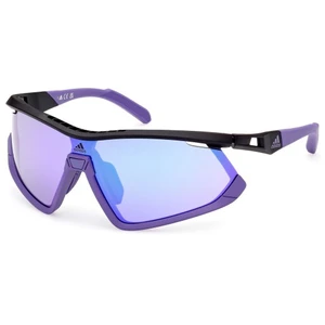 adidas eyewear - SP0055 Mirror Cat. 2 + Spare Lens Cat. 0 - Lunettes vélo violet pas cher