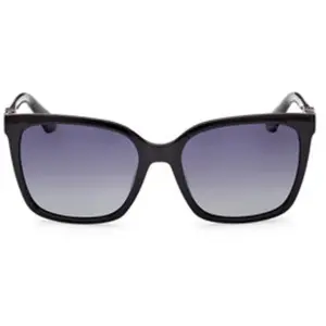 Lunettes Guess Square Shape Injected noir avec verres polarisés femme pas cher