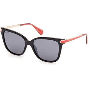 Lunettes de soleil Max&co MO0100 Lunettes de soleil, Noir/Fumée, 55 mm pas cher