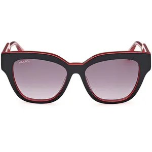 Max&co Lunettes de Soleil Max &Co MO0106 01B shiny black 54/16/140 Femme pas cher