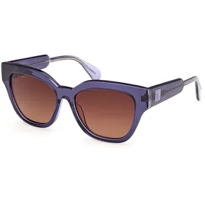 Max&co Lunettes de Soleil Max &Co MO0106 83F shiny violet 54/16/140 Femme pas cher