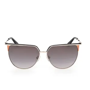Lunettes de soleil Guess GU00132 Lunettes de soleil, Noir/Fumée, 58 mm pas cher