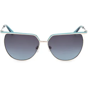 Lunettes de Soleil Guess GU00132 92W shiny deep gold 58/13/140 Femme pas cher
