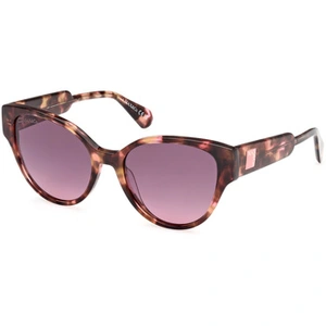 Max&co Lunettes de Soleil Max &Co MO0095 55B coloured havana 54/18/140 Femme pas cher