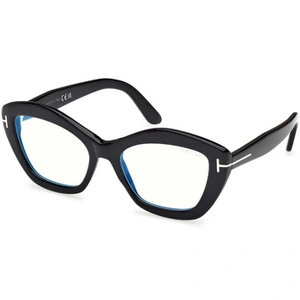 Lunettes de soleil Tom Ford FT6044-B Cadres Optiques, Noir, 54 mm pas cher