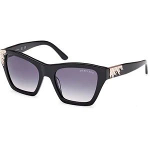 Lunettes de soleil Guess GM00024 Lunettes de soleil, Noir/Fumée, 54 mm pas cher