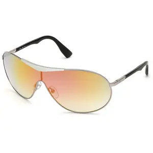 Lunettes de soleil - Web - WE0282 - Ruthénium - Masque - Protection UV 3 pas cher