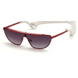Lunettes de soleil - Guess - GU7677 - Rouge - Taille de la fumée - Femme pas cher