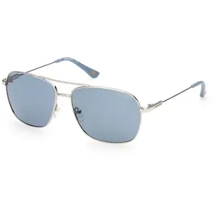 Lunettes de soleil - SKECHERS - SE6114 - Aviator - Homme - Nickel brillant - Catégorie 3 pas cher
