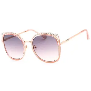 Comparateur de prix : Lunettes de soleil - Guess - GF0381-72T - Métal - Miroir - Argenté