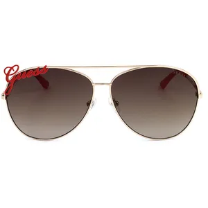 GUESS Femme GU7739 Lunettes de Soleil, Gold, 64 pas cher