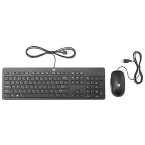 HP Slim - Ensemble clavier et souris - USB - Français pas cher