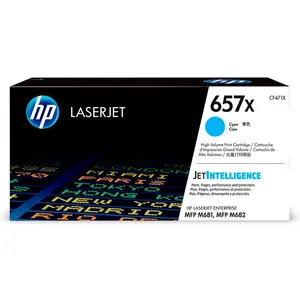 Comparateur de prix : HEWLETT-PACKARD Cartouche de toner cyan HP 657X LaserJet grande capacité authentique