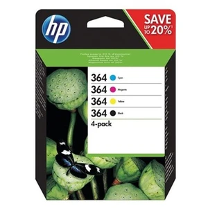 Comparateur de prix : Conso imprimantes - HP - 364 - Pack de 4/ Noir, Couleur N9J73AE