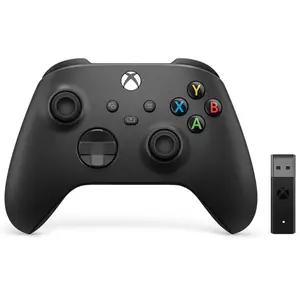 Microsoft Manette Xbox nouvelle génération avec adaptateur sans-fil Windows 10 - Noir