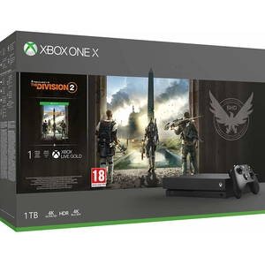 Microsoft Xbox One X - Tom Clancy's The Division 2 Bundle - console de... pas cher