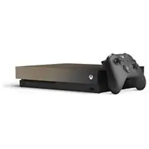 Microsoft Xbox One X Gold Rush Special Edition 1 To Battlefield V Bundle pas cher