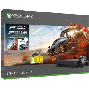 Microsoft Xbox One X 1TB + Forza Horizon 4 + Forza Motorsport 7 1 To W... pas cher