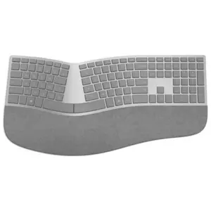 MICROSOFT Clavier Ergonomique Surface - Sans fil - Bluetooth 4.0 - Gri... pas cher