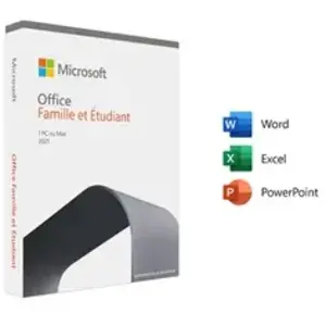MICROSOFT Office Famille & Etudiant 2021 - Achat définitif pas cher