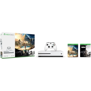 Microsoft Xbox One S 1 To Assassin's Creed Origins + Rainbow Six : Siege pas cher
