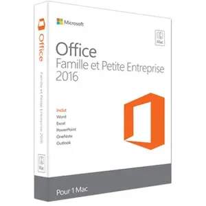 Microsoft Famille et Petite Entreprise 2016 pour Mac pas cher