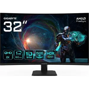 GIGABYTE GS32QCA écran plat de PC 80 cm (31.5") 2560 x 1440 GS32QCA pas cher