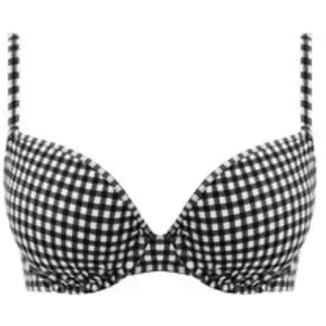 Comparateur de prix : Haut de maillot de bain moulé armatures femme Freya Check In Noir 100D...