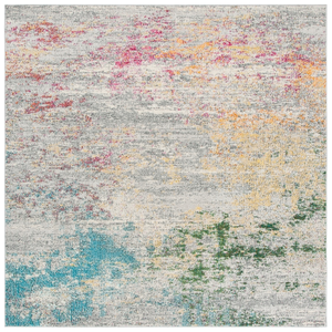 Safavieh Tapis Gris/Or 201 X 201 cm pas cher