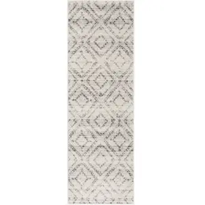 Safavieh Mcr4571d Runner, Polypropylène, Gris Clair, 2 '15,2 cm X 8' pas cher