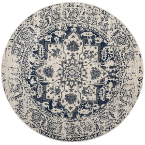 Safavieh Tapis Crème/Marine 160 X 160 cm pas cher