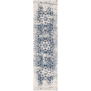 Safavieh Tapis Crème/Marine 69 X 183 cm pas cher