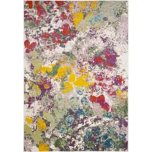 Safavieh Tapis Vert/Rose 200 X 275 pas cher